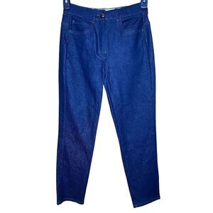 Max Mara Dark Denim 5 Pocket Cropped Jean NWT Size 2